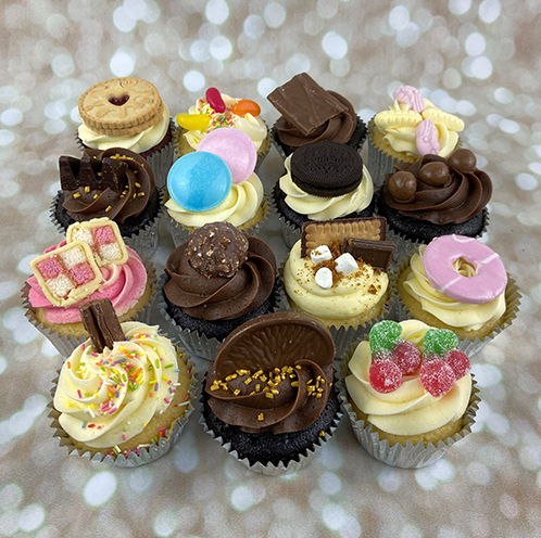 Cupcake box store mix