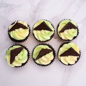 Minty After Eight Cupcakes