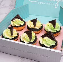 Load image into Gallery viewer, Minty After Eight Cupcakes