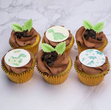 Load image into Gallery viewer, Big Green Dino Cupcakes