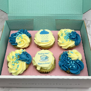 Blue Monday Cupcakes