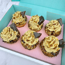 Load image into Gallery viewer, Bonfire Toffee Cupcakes (Flavour of the Month)