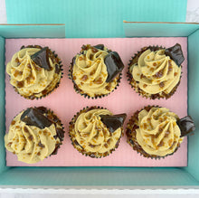 Load image into Gallery viewer, Bonfire Toffee Cupcakes (Flavour of the Month)