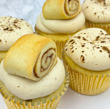 Load image into Gallery viewer, Cinnamon Roll Cupcakes (Flavour of the Month)