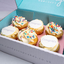 Load image into Gallery viewer, Congrats Cupcakes (Personalised)