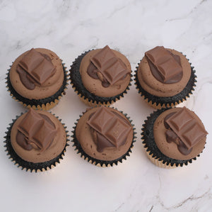 Dairy Milk Cupcakes