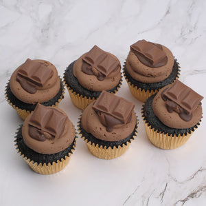 Dairy Milk Cupcakes