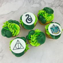 Load image into Gallery viewer, Dark Arts Magical Wizard Cupcakes