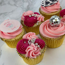 Load image into Gallery viewer, Disco Cowgirl Cupcakes