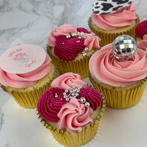 Disco Cowgirl Cupcakes