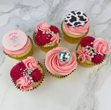 Load image into Gallery viewer, Disco Cowgirl Cupcakes