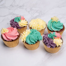 Load image into Gallery viewer, Gluten-Free Fancy Buttercream Swirls Cupcakes