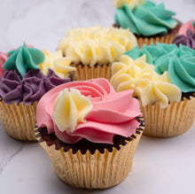 Load image into Gallery viewer, Gluten-Free Fancy Buttercream Swirls Cupcakes