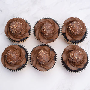 Ferrero Rocher Cupcakes