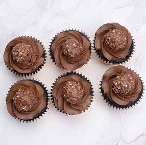 Ferrero Rocher Cupcakes