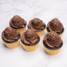 Load image into Gallery viewer, Ferrero Rocher Cupcakes