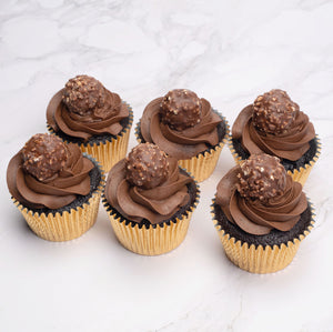 Ferrero Rocher Cupcakes