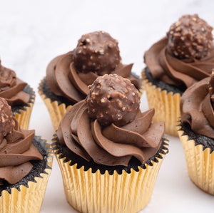 Ferrero Rocher Cupcakes