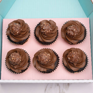 Ferrero Rocher Cupcakes