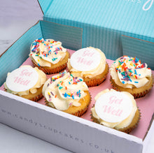 Load image into Gallery viewer, Get Well Cupcakes (Personalised)