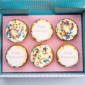 Anniversary Cupcakes (Personalised)