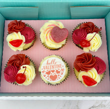 Load image into Gallery viewer, Hello Valentine Cupcakes