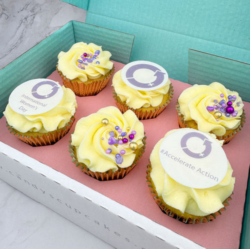 International Women's Day Cupcakes