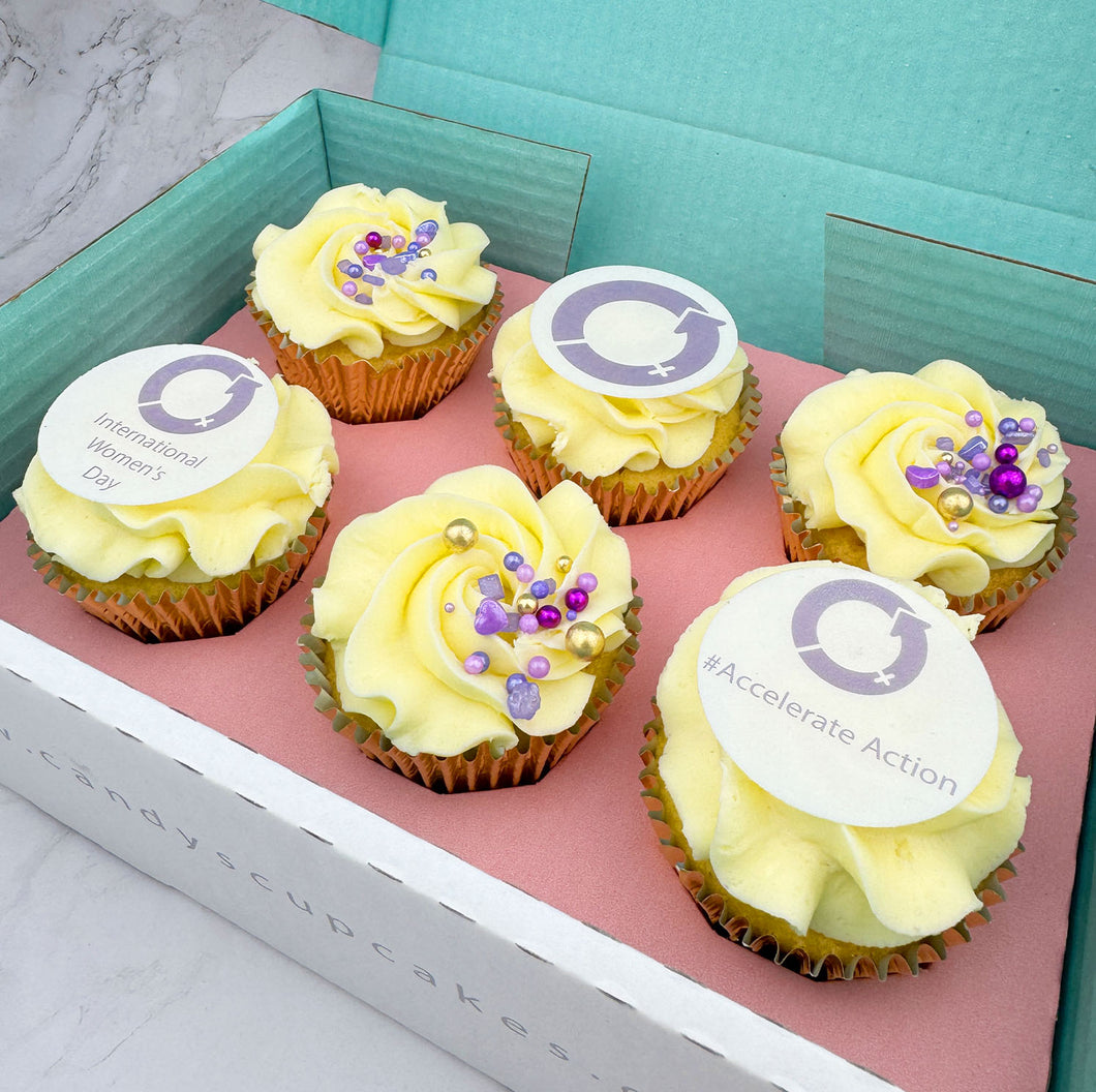 International Women's Day Cupcakes