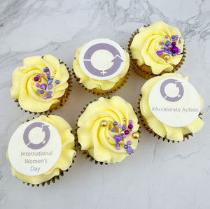 International Women's Day Cupcakes