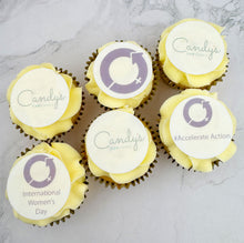 Load image into Gallery viewer, International Women&#39;s Day Half Branded Cupcakes