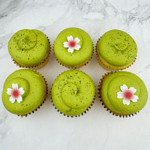 Matcha & White Chocolate Cupcakes (Flavour of the Month)