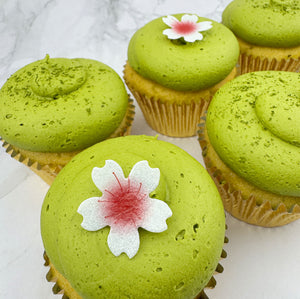 Matcha & White Chocolate Cupcakes (Flavour of the Month)