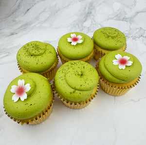 Matcha & White Chocolate Cupcakes (Flavour of the Month)