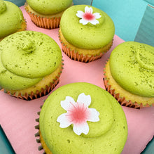 Load image into Gallery viewer, Matcha &amp; White Chocolate Cupcakes (Flavour of the Month)