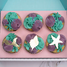 Load image into Gallery viewer, Mermaid Cupcakes