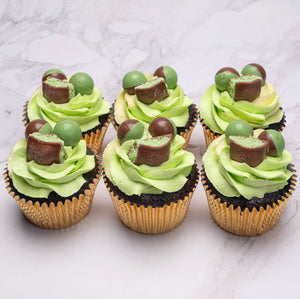 Mint Choc Cupcakes