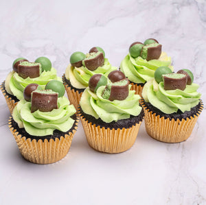 Mint Choc Cupcakes