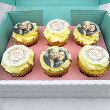 Load image into Gallery viewer, Mother&#39;s Day Cupcakes - Photo Upload