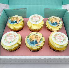 Load image into Gallery viewer, Mother&#39;s Day Cupcakes - Photo Upload