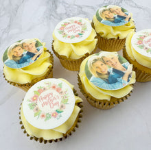 Load image into Gallery viewer, Mother&#39;s Day Cupcakes - Photo Upload