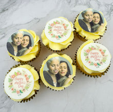 Load image into Gallery viewer, Mother&#39;s Day Cupcakes - Photo Upload