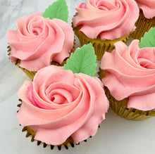 Load image into Gallery viewer, Mother&#39;s Day Pink Roses Cupcakes