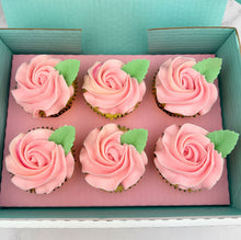 Load image into Gallery viewer, Mother&#39;s Day Pink Roses Cupcakes