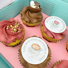 Load image into Gallery viewer, Coffee &amp; Wine - Mother&#39;s Day Cupcakes