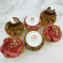 Load image into Gallery viewer, Coffee &amp; Wine - Mother&#39;s Day Cupcakes