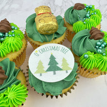 Load image into Gallery viewer, O Christmas Tree Cupcakes