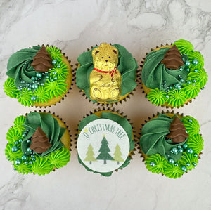 O Christmas Tree Cupcakes