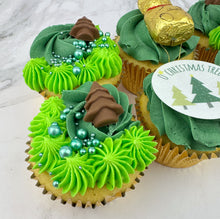 Load image into Gallery viewer, O Christmas Tree Cupcakes