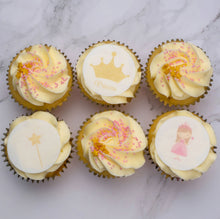 Load image into Gallery viewer, Party Princess Cupcakes