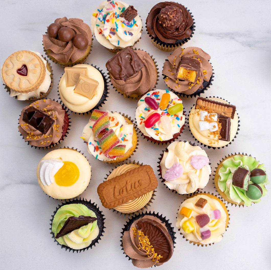 Pick & Mix Cupcakes Box of 24